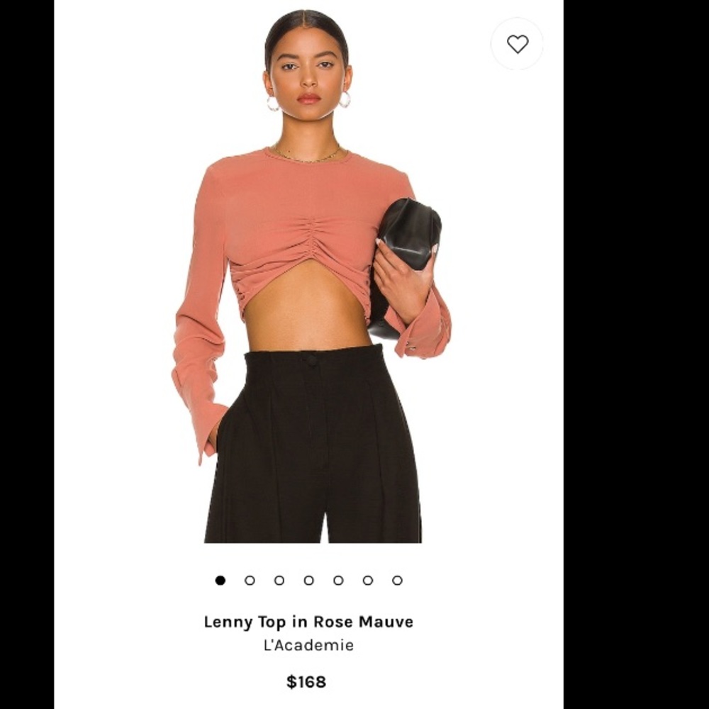 Revolve Lenny Top in Rose Mauve